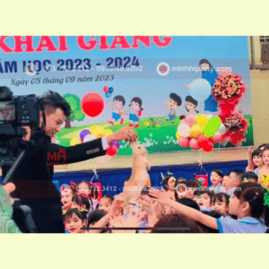 Dịch vụ biễu diễn ảo thuật cho lễ khai giảng do Minh Hi Party cung cấp