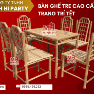 Cung cấp bàn ghế tre chất lượng cao