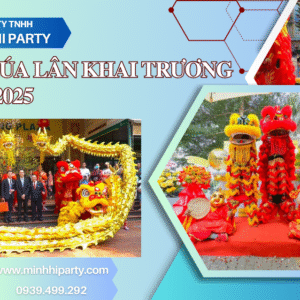 Báo giá múa lân khai trương tháng 8-2025