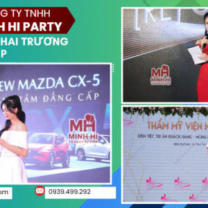 Minh Hi Party cung cấp dịch vụ cho thuê mc khai trương, mc sự kiện chuyên nghiệp