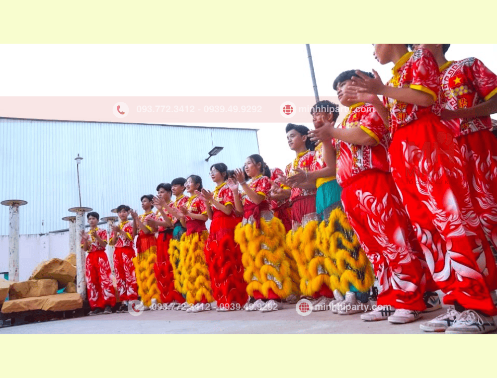cho thue mua lan trang phuc mua lan Trang phục múa lân tại Minh Hi Party chuẩn và đẹp