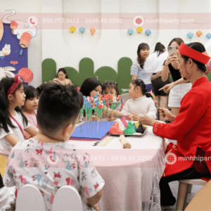 Cho thuê nghệ nhận nặn tò he cho tiệc sinh nhật