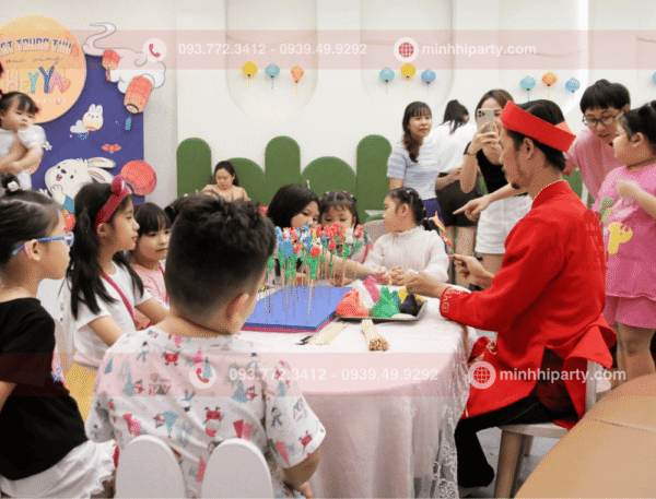 Cho thuê nghệ nhận nặn tò he cho tiệc sinh nhật