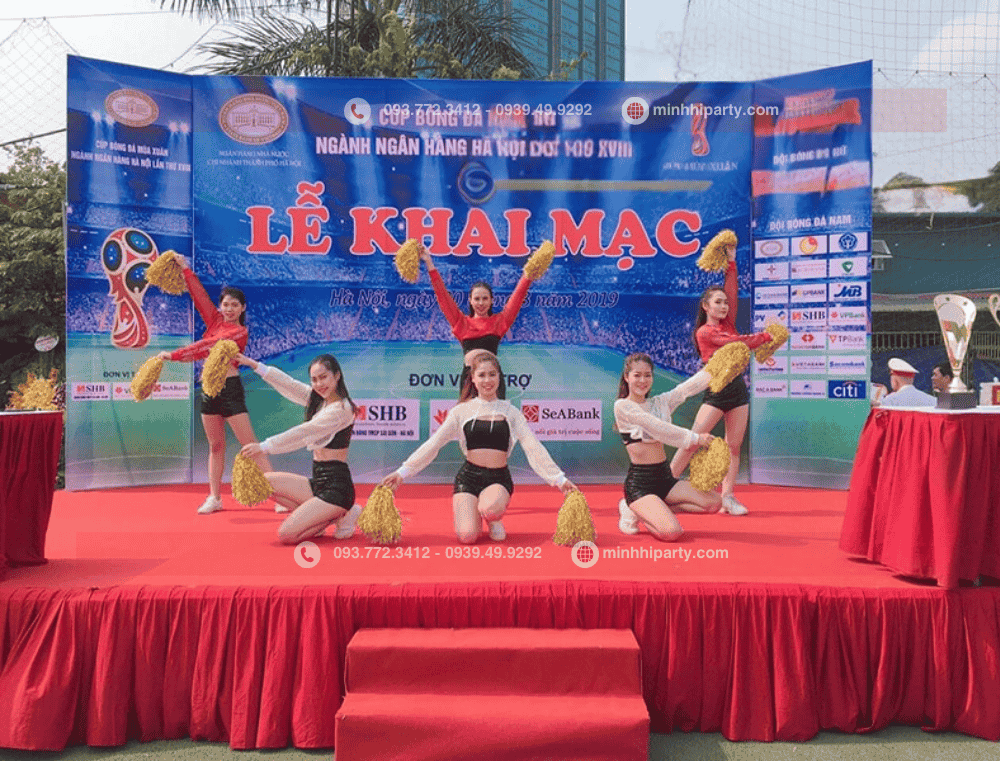 Cho thuê nhóm nhảy sôi động cho tiết mục mở màn