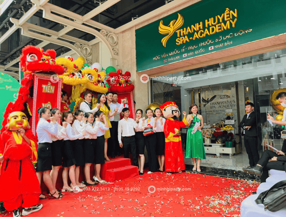 Minh Hi Party cung cấp múa lân khai trương trọn gói tại TPHCM