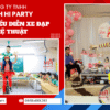 BIỂU DIỄN XE ĐẠP NGHỆ THUẬT do Minh Hi Party cung cấp cho sự kiện