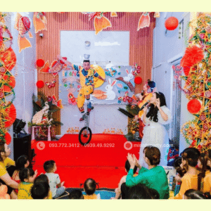 Biễu diễn xe đạp cho trung thu một trong những hạng mục nổi bật