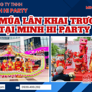 Dịch vụ cho thuê đội múa lân khai trương chuyên nghiệp tại TPHCM