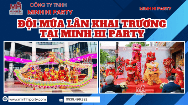Dịch vụ cho thuê đội múa lân khai trương chuyên nghiệp tại TPHCM