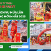 Báo giá dịch vụ múa lân khai trương mới nhất 2025 tại Minh Hi Party