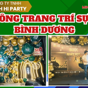 Dịch vụ trang trí sự kiện trọn gói tại Bình Dương