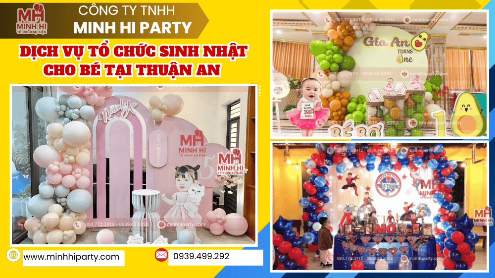 dich vu to chuc sinh nhat cho be tai thuan an dịch vụ tổ chức sinh nhật cho bé tại thuận an