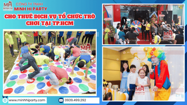 Dịch vụ tổ chức trò chơi teambuilding và sự kiện sinh nhật