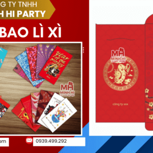 Thiết kế phông bao lì xì