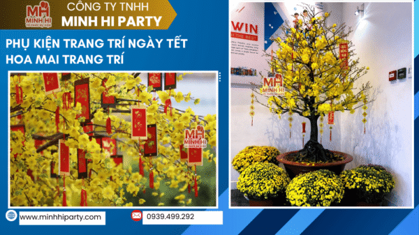 Cho thuê mai trang trí tết tại HCM