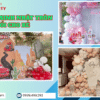 Trang trí sinh nhật cho bé 1 tuổi tại nhà giá rẻ
