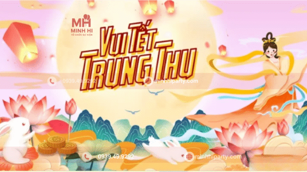 Dịch vụ trang trí trung thu hiện đại, xu hướng trang trí trung thu mới nhất