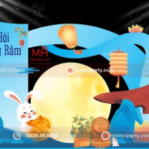 Mẫu dịch vụ trang trí trung thu hiện đại MH1