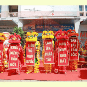 múa lân khai trương gói cao cấp