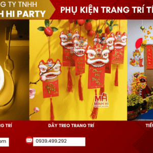 Phụ kiện trang trí tết hiệm đại giá rẻ