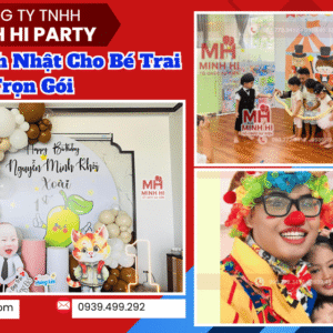 Tổ chức sinh nhật cho bé trai tại Đồng Nai trọn gói