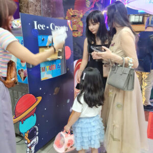 trai nghiem dich vu lam kem su kien 1 Hình ảnh quầy kem tại sự kiện