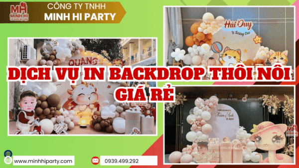 Dịch vụ in backdrop thôi nôi giá rẻ tại TPHCM