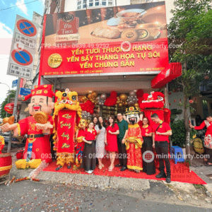 Dịch vụ tổ chức khai trương trọn gói với đa dạng các hạng mục hấp dẫn
