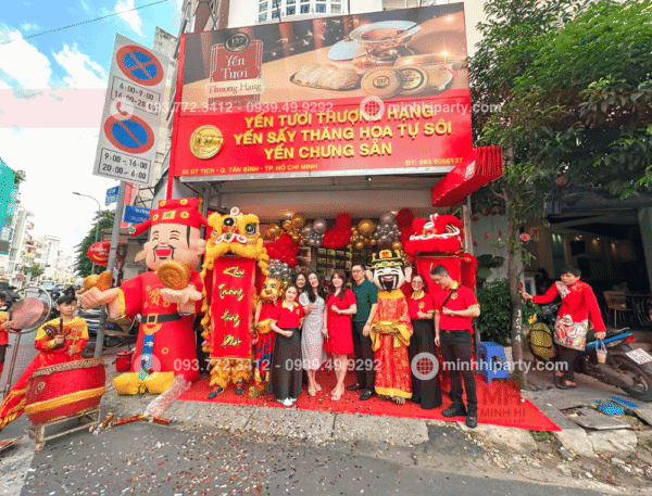 Dịch vụ tổ chức khai trương trọn gói với đa dạng các hạng mục hấp dẫn