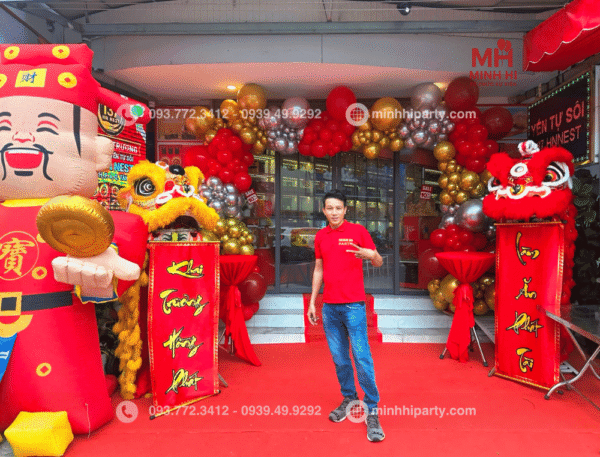 Dịch vụ tổ chức khai trương trọn gói tại TPHCM do Minh Hi Party cung cấp