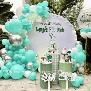 Minh Hi Party cung cấp dịch vụ trang trí và tổ chức trọn gói cho tiệc sinh nhật