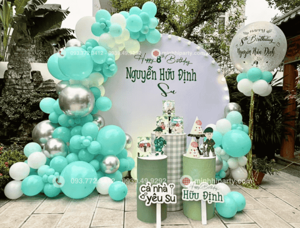 Minh Hi Party cung cấp dịch vụ trang trí và tổ chức trọn gói cho tiệc sinh nhật