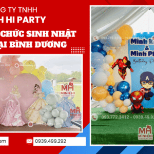 CÁCH TỔ CHỨC SINH NHẬT CHO BÉ TẠI BÌNH DƯƠNG CHUYÊN NGHIỆP