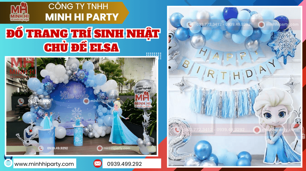 trang tri sinh nhat cho be chu de elsa do trang tri sinh nhat trang trí sinh nhật cho bé chủ đề elsa