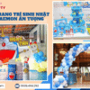 Dịch vụ trang trí sinh nhật chủ đề Doraemon ấn tượng