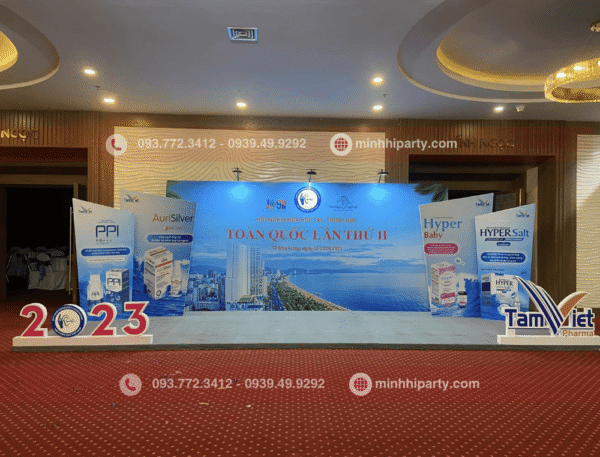 Trang trí sự kiện cho hội nghị tại TPHCM