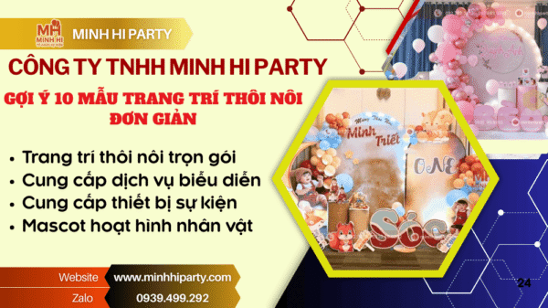 Dịch vụ trang trí thôi nôi cho bé gọi ý 10 mẫu trang trí thôi nôi đơn giản