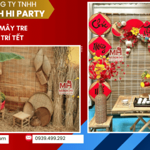 Mành tre trúc trang trí tết tại HCM