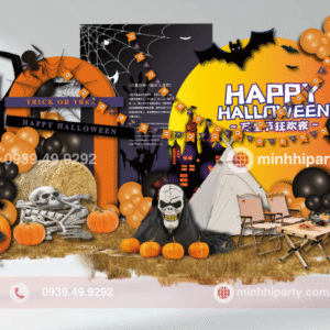 Gợi ý trang trí halloween cho trường học