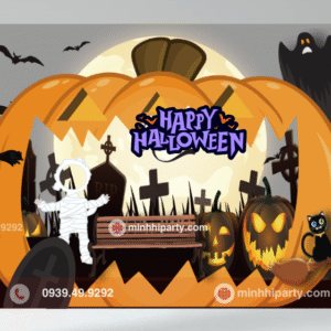 Dịch vụ trang trí Halloween ngoài trời - Tiểu cảnh Halloween 2025