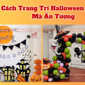 Cách trang trí Halloween đơn giản mà ấn tượng