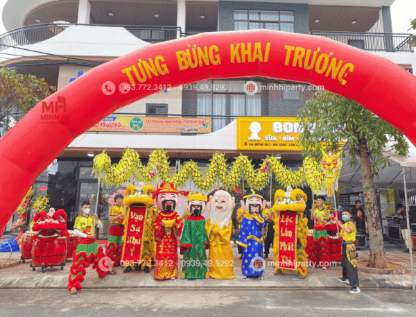 Tổ chức lễ khai trương cửa hàng Bình Dương