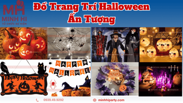 Đồ trang trí Halloween đẹp tại TPHCM