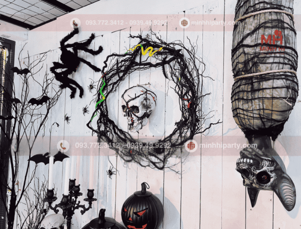 Dơi trang trí Halloween cho ý tưởng trang trí kinh dị