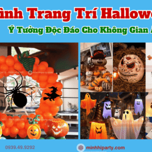 Hình trang trí halloween đẹp do Minh Hi Party cung cấp