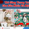 Dịch vụ thi công trang trí 20/10 tại TPHCM do Minh Hi Party cung cấp