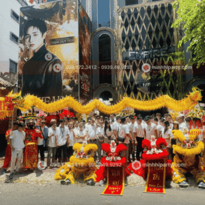Dịch vụ múa lân mừng khai trương tại quận 1 với dịch vụ múa rồng