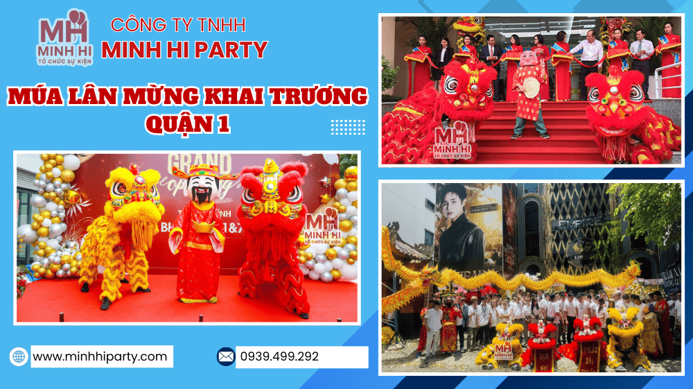 mua lan mung khai truong quan 1 tron goi 4 Dịch vụ múa lân mừng khai trương quận 1 tại Minh Hi Party giá cả hợp lý minh bạch