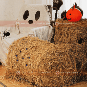 Rơm decor Halloween đồ trang trí halloween được ưa chuộng nhất