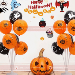 Set trang trí halloween đơn giản cho lớp học